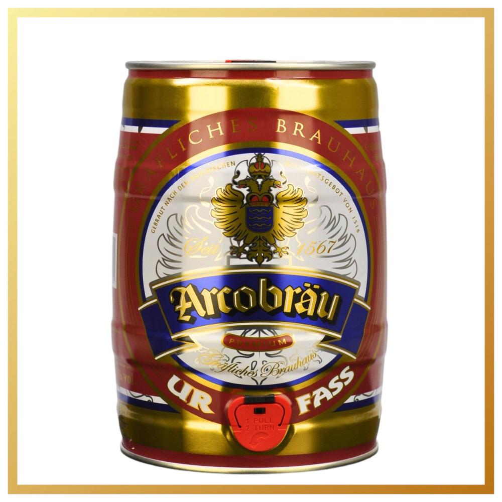 Bia Arcobrau Urfass 5.2% Đức – bom 5 lít