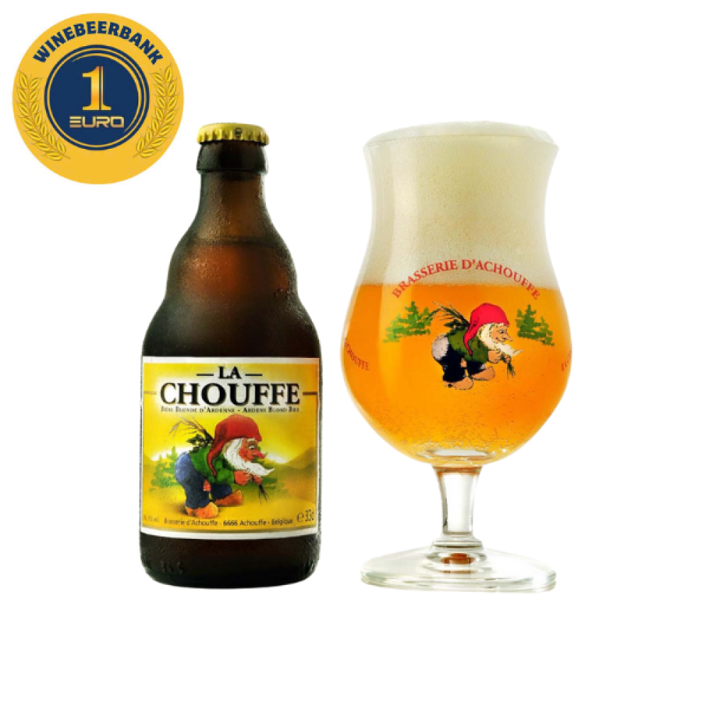 Bia La Chouffe 8% Bỉ – chai 330ml