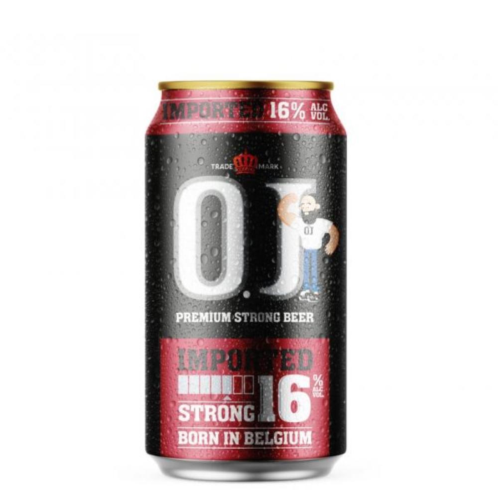Bia OJ Strong Imported 16% – Lon 330ml
