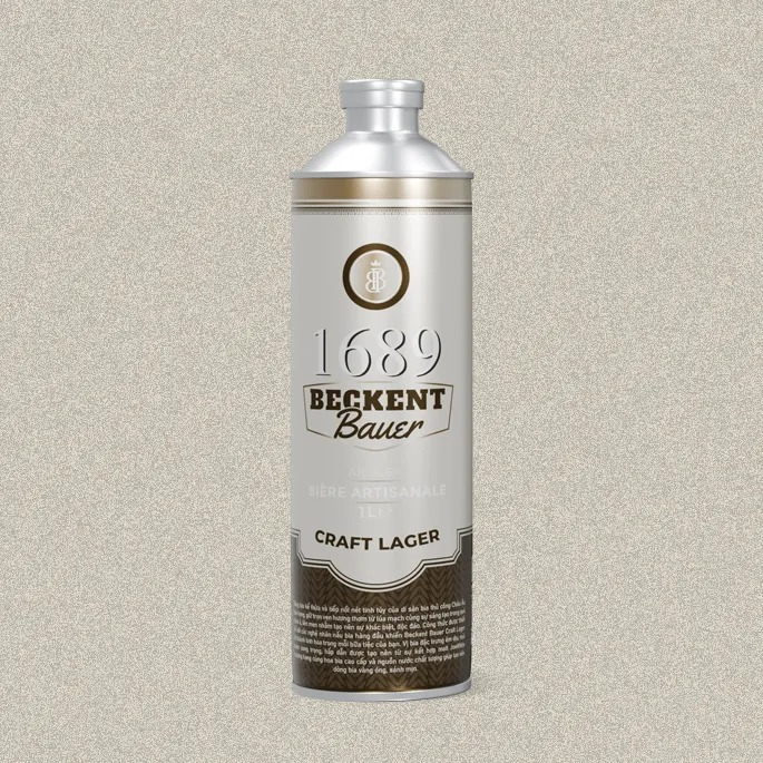 Bia 1689 Beckent Bauer Craft Lager-thùng 6 bom 1L