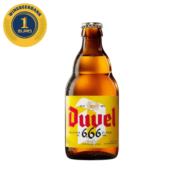 Bia Duvel 666 Bỉ -chai 330ml