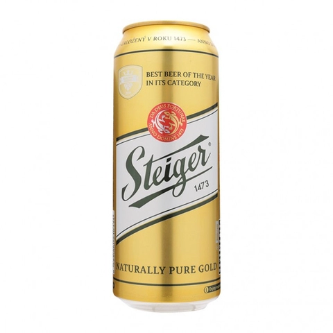 Bia Steiger Gold Lager (bia vàng)