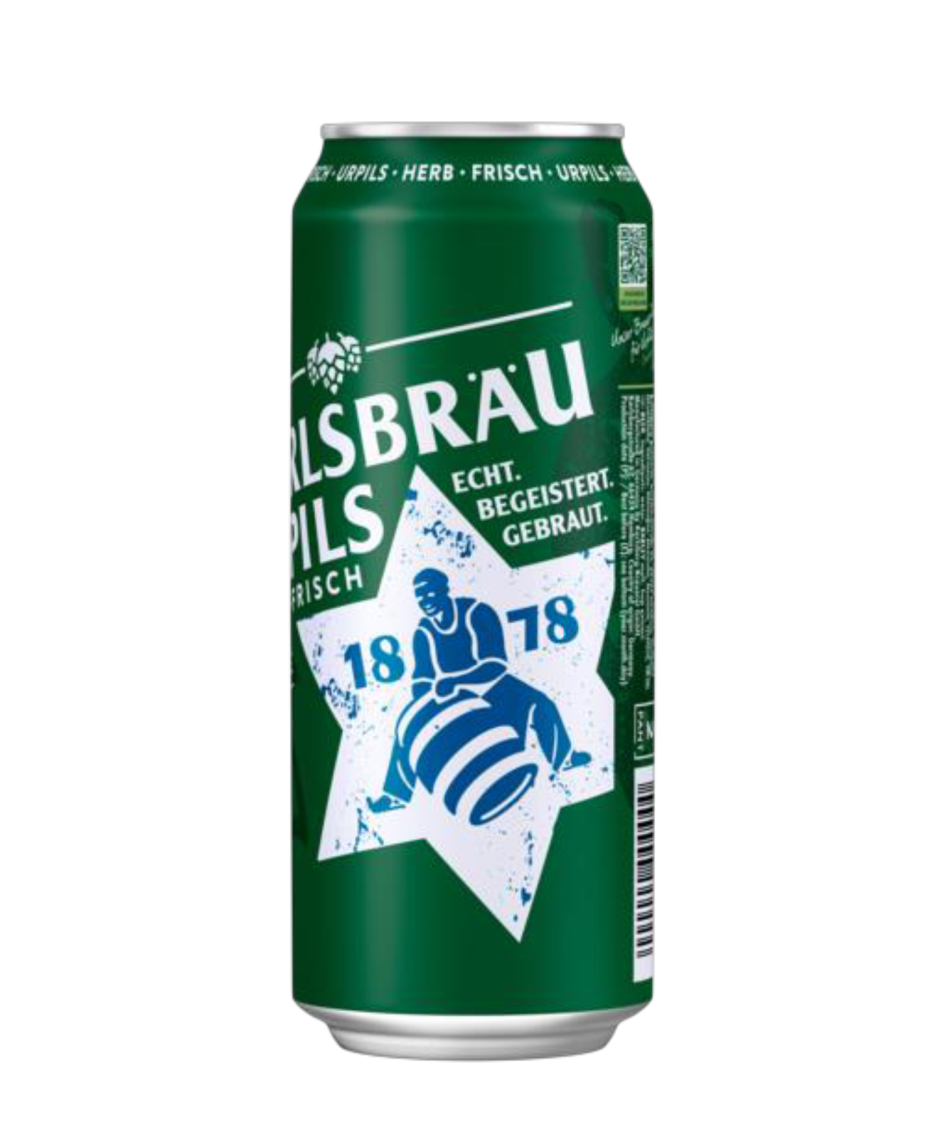 KARLSBRAU URPILS - Bia lúa mạch Pilsner ( bia vàng )